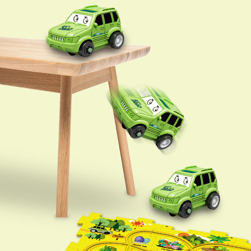 ����Children's Educational Puzzle Track Car Play Set����