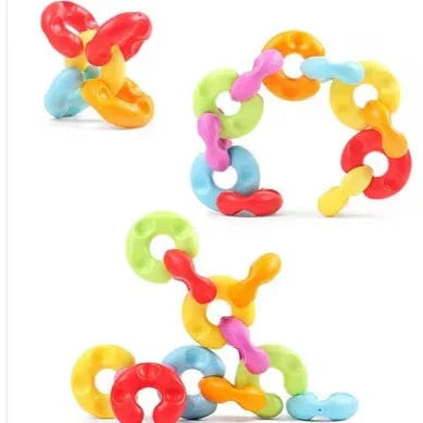 ����Chain Links game For Kids(100 Colorful Pcs)����