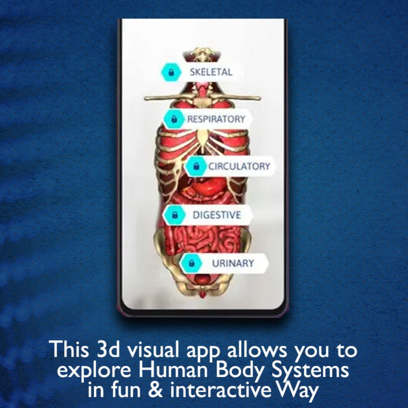 ���Educational Anatomy AR 4D -Virtual T-Shirt