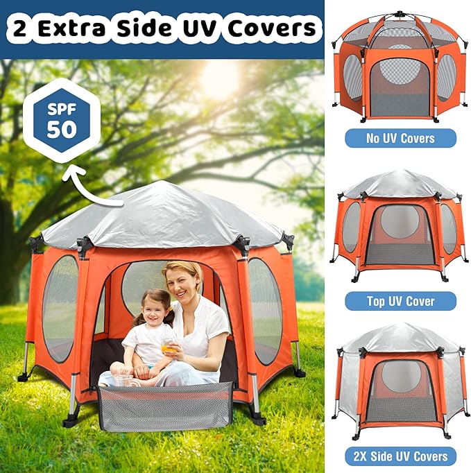 Baby Portable Tent-Indoor & Outdoor Playpen for Babies����