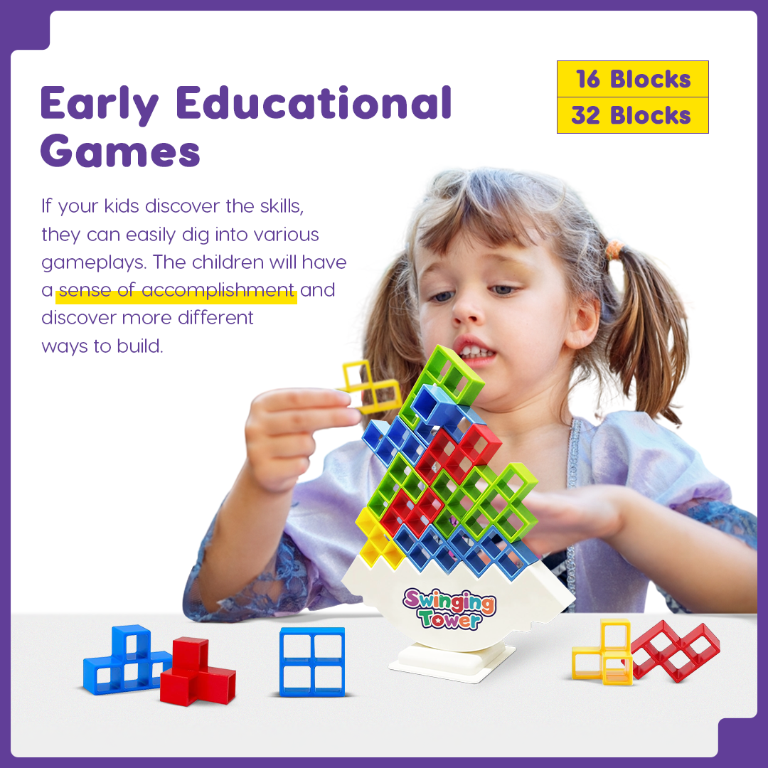 ����Swinging Tower Game || Perfect For Kids & Adults ������������������������� Mind Game����