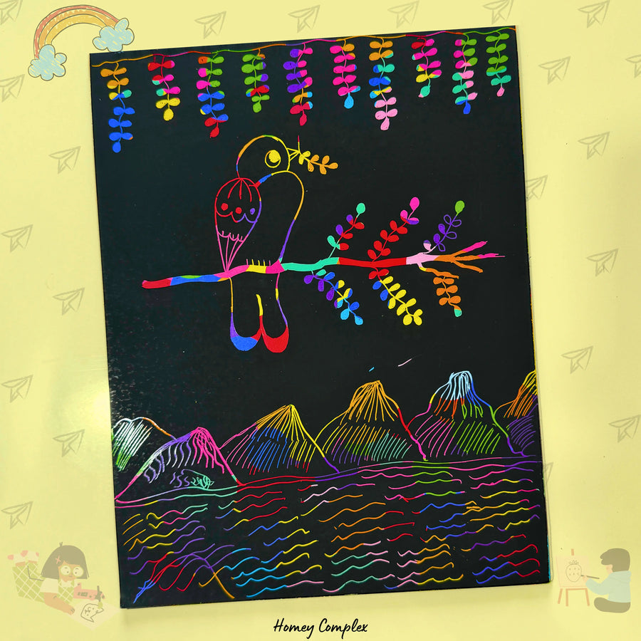 ����Colorful Magic Scratch Kit����