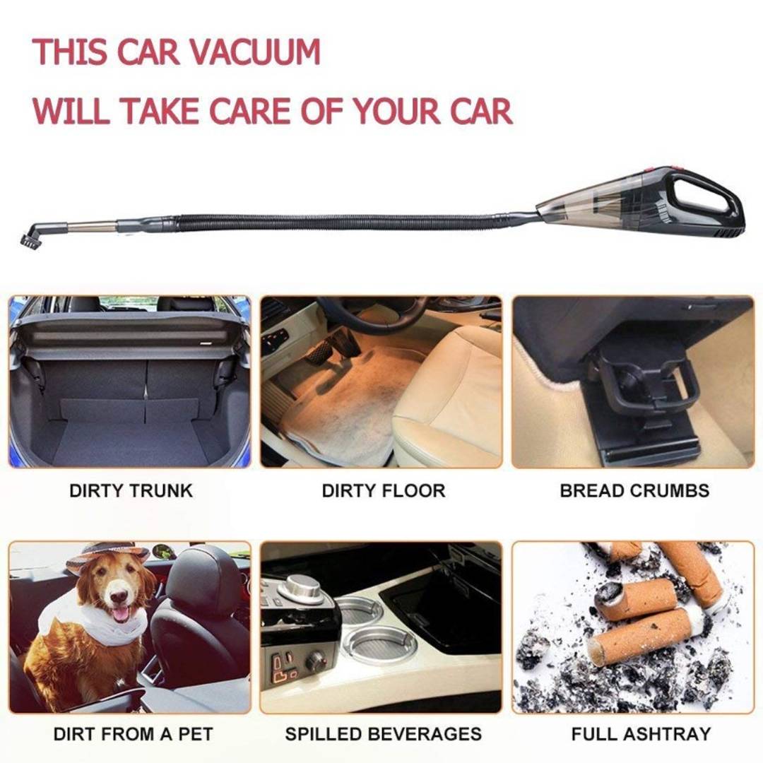 Heavy duty Vacuum Cleaner for Car- Keep Your Car Clean