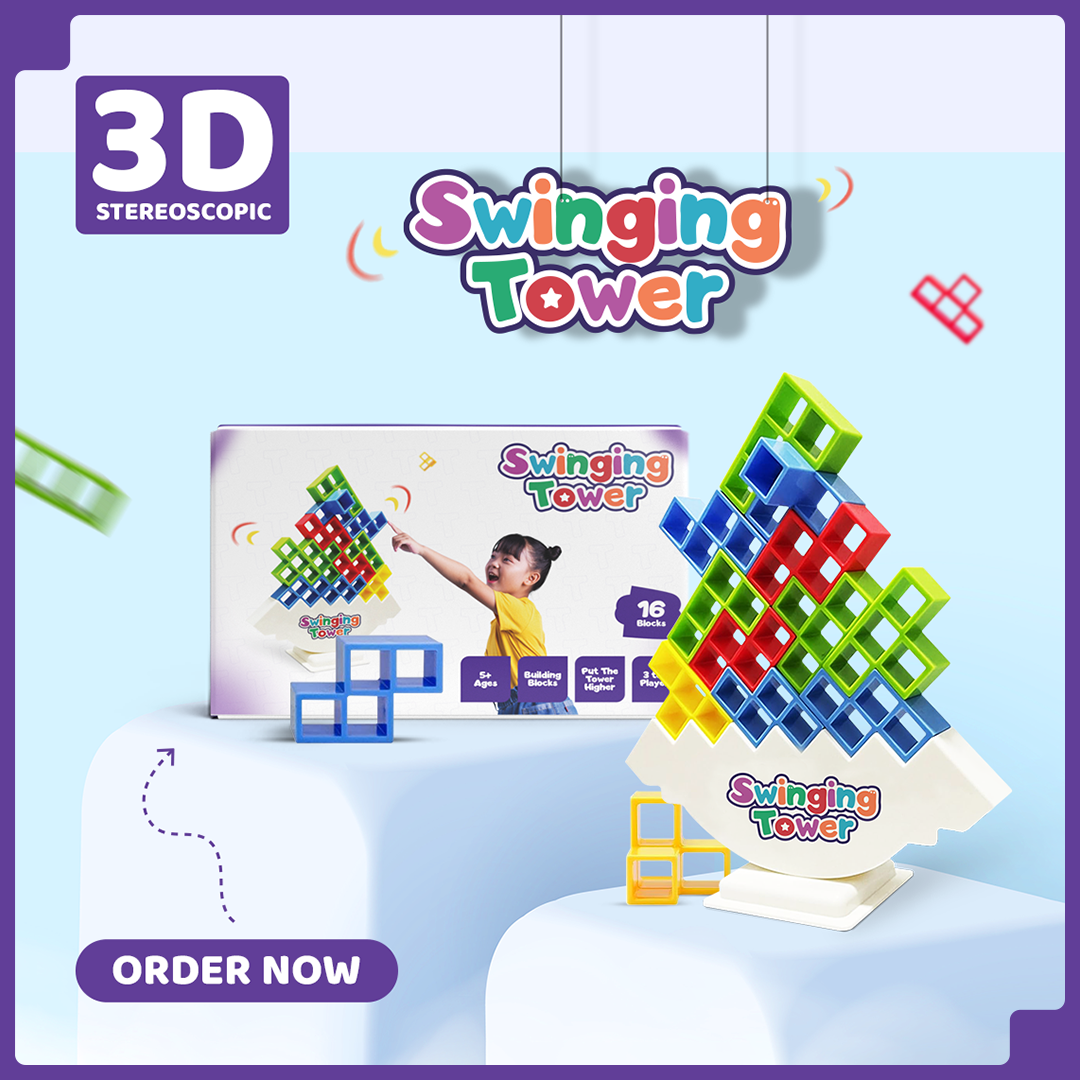 ����Swinging Tower Game || Perfect For Kids & Adults ������������������������� Mind Game����