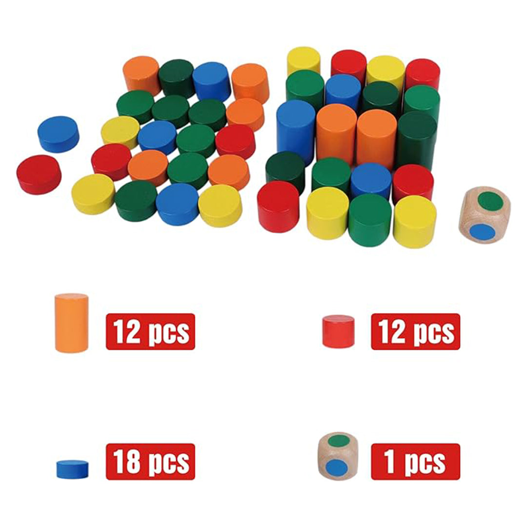 ���Wooden Balance Toy || Building Blocks Table����