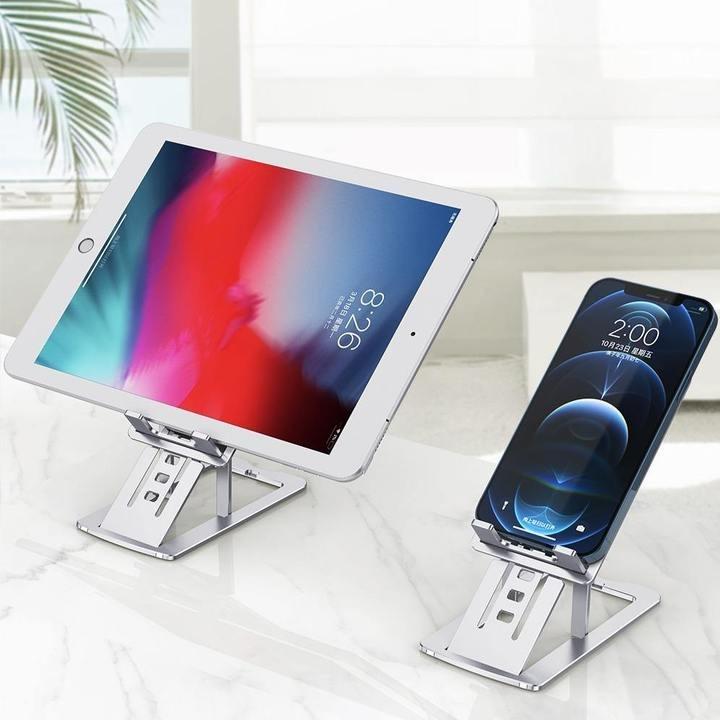 Slim Foldable Aluminum Stand For Mobile & Ipad