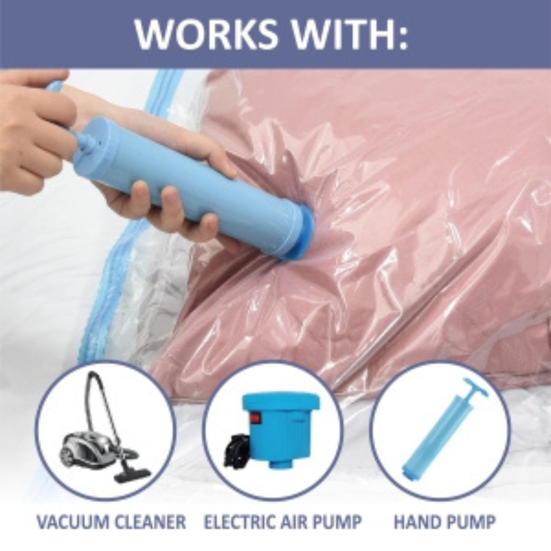 ���Space Saving Storage Vacuum Bags (Pack of 5 & 1 hand Pump)