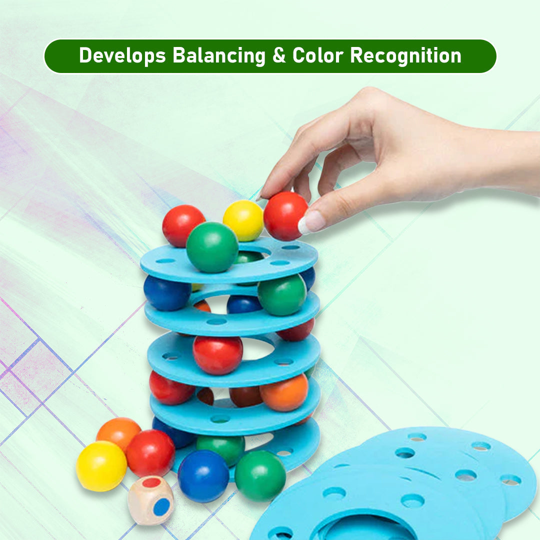 ���� Plastic Balancing ball tower game  ���