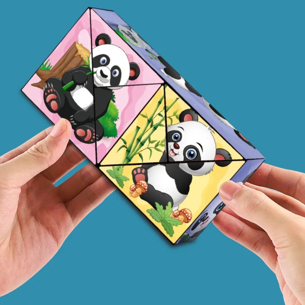 ���Magic Cube For Kids - 3d Panda Cube����