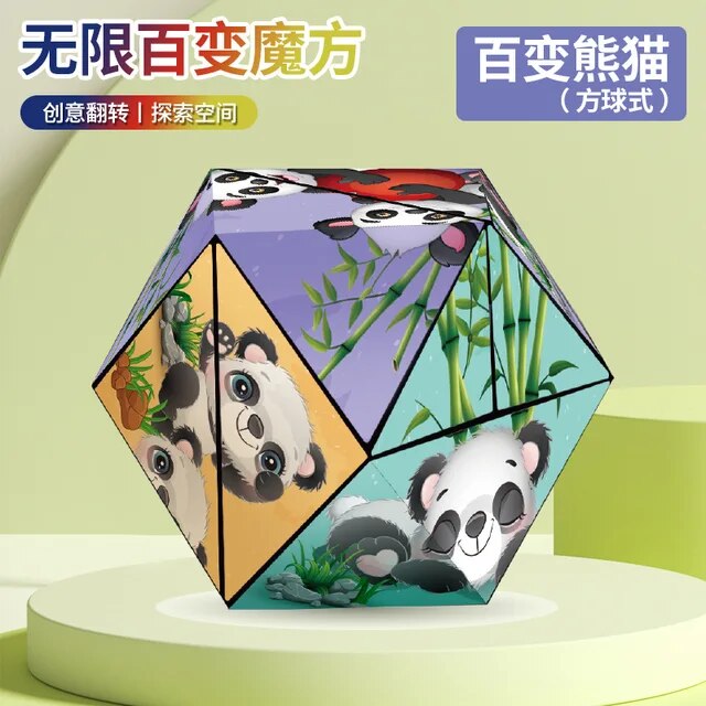 ���Magic Cube For Kids - 3d Panda Cube����