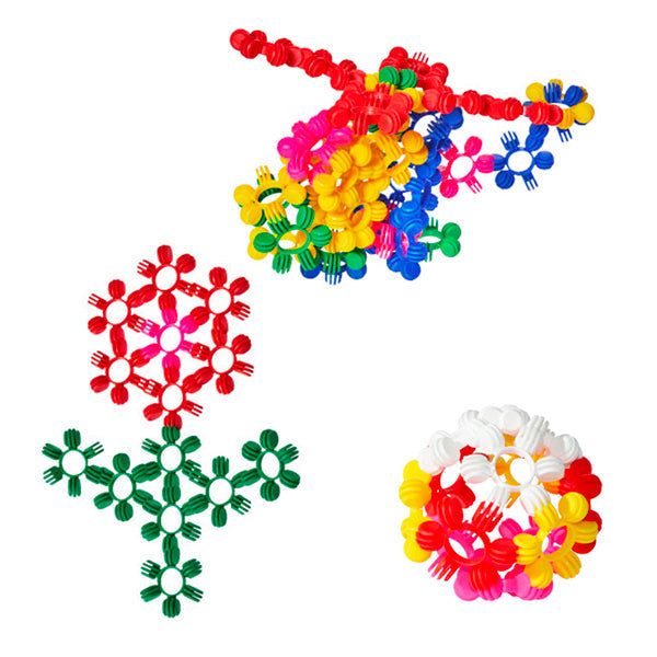 ����Colorful Interlocking Construction Star Block (Pack Of 50)