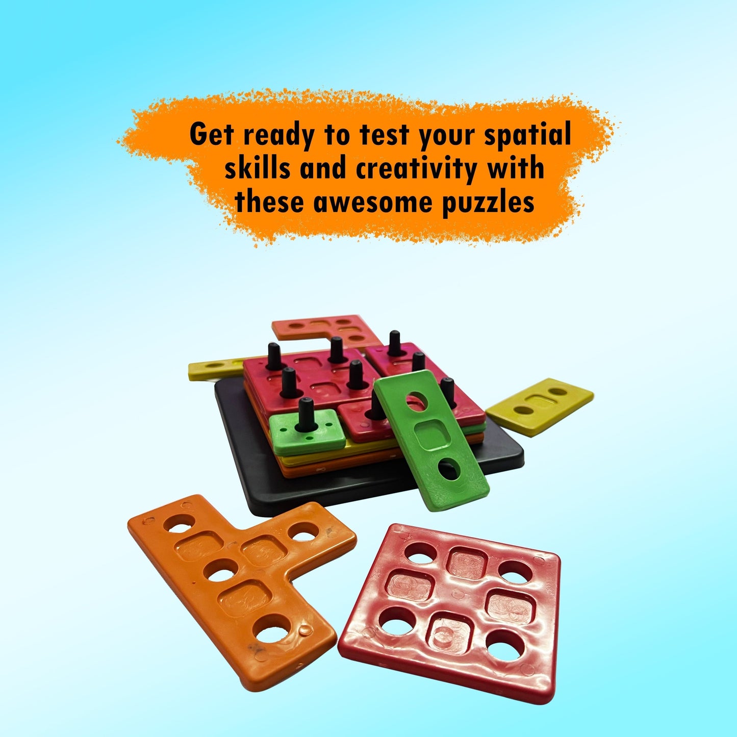 ����Puzzle Block game||Sorting & Stacking Educational game