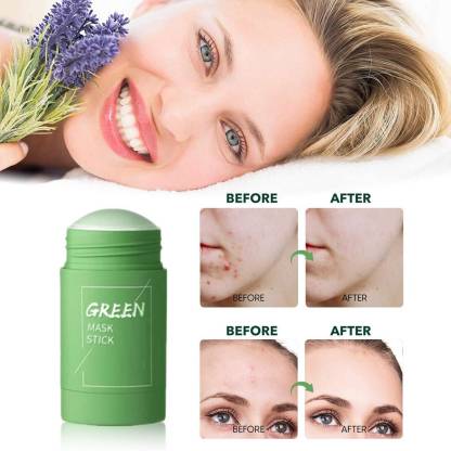 Green Tea Herbal Mask Stick Cream for Removes Blackheads