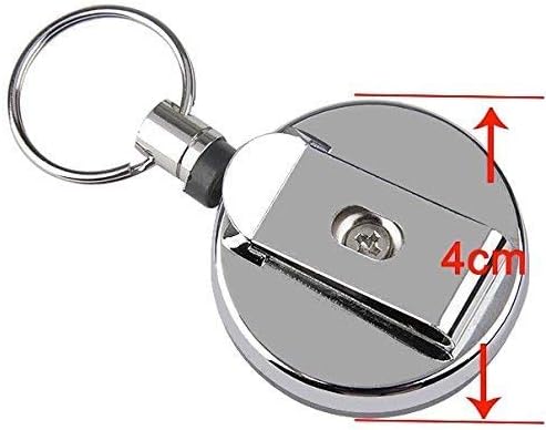 ����Multifunctional Steel Wire Key Ring || Keychain with Belt Clip����