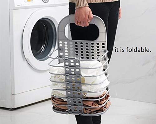 Laundry Basket - Foldable Laundry Basket (Multi-Colour)