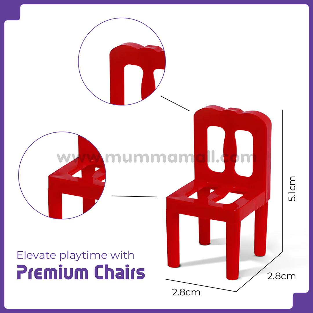 ����Chairs Stacking Tower Game ||Suspend Family Game���� 36 Pcs Chair����