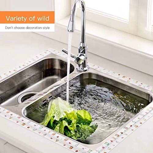 Waterproof Self Adhesive Wall Seal Anti-Mold Kitchen Sink Sticker (3.8 Meter)