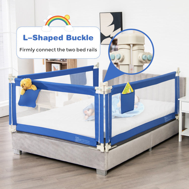 Baby Bed Rail Guard with Lock