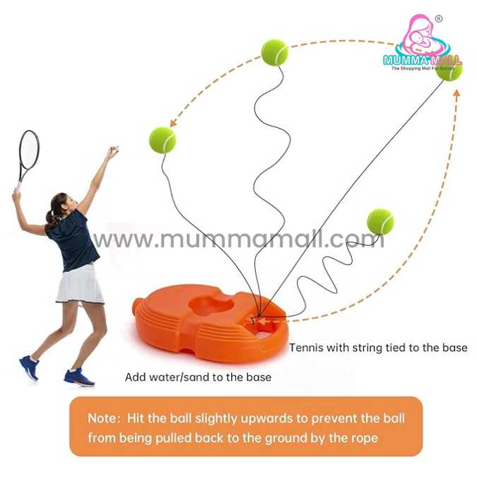 ����Tennis & cricket Trainer Rebound Ball || Perfect For Self-Study Practice����Useful Beginner����