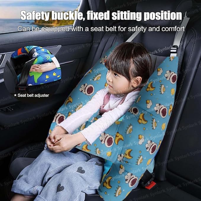 ����H Shape - Kids Car Sleeping Head Support pillow