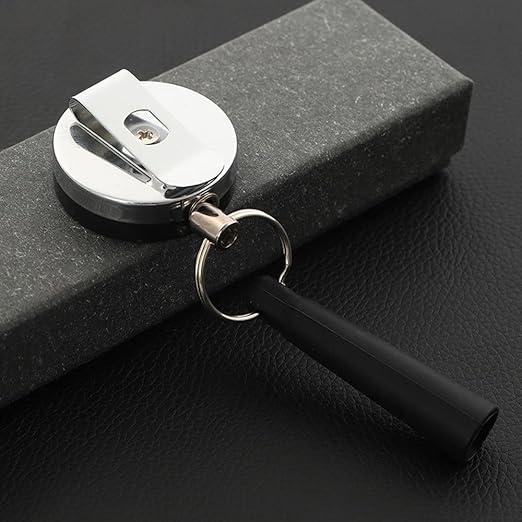 ����Multifunctional Steel Wire Key Ring || Keychain with Belt Clip����