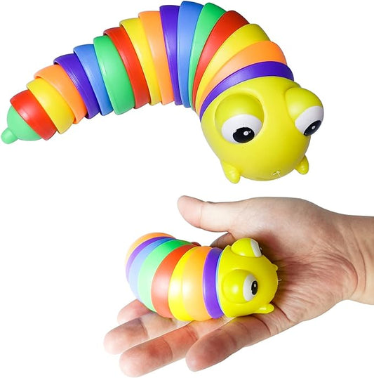 ����Flexible Finger Slug Toy || Perfect For Stress Relief����(1 Pcs)