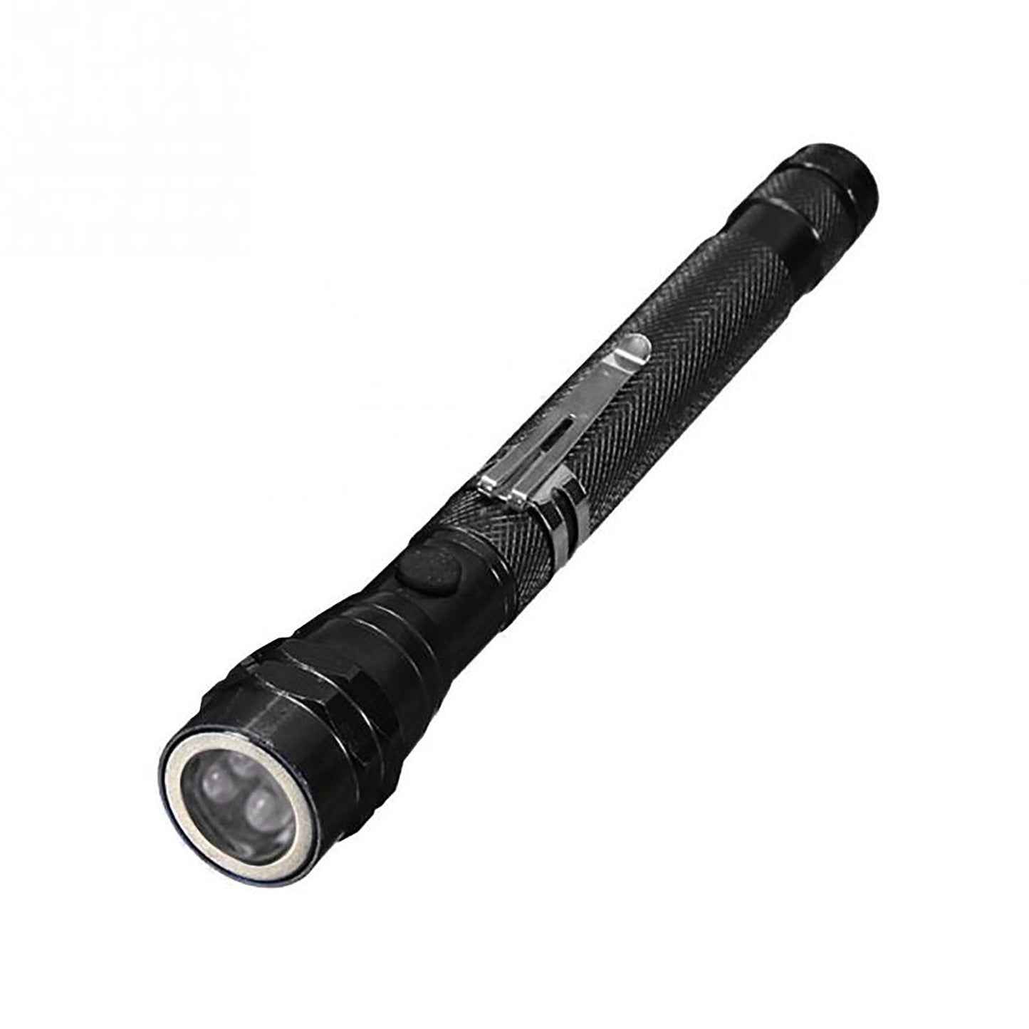 Telescopic LED Extendable Torch With Magnetic Head (Multicolor)