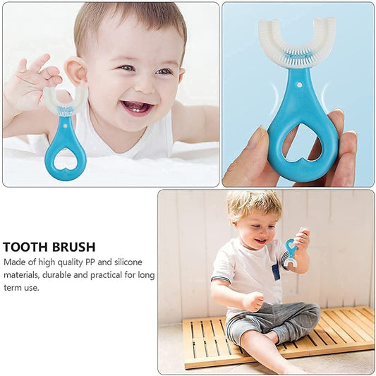 Children Toothbrush 360 Degree U-shaped