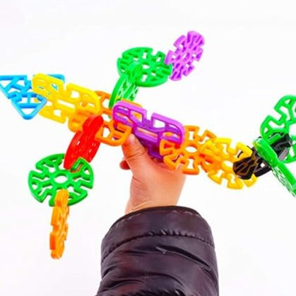 ����Interlocking Blocks game for kids(72 pcs)