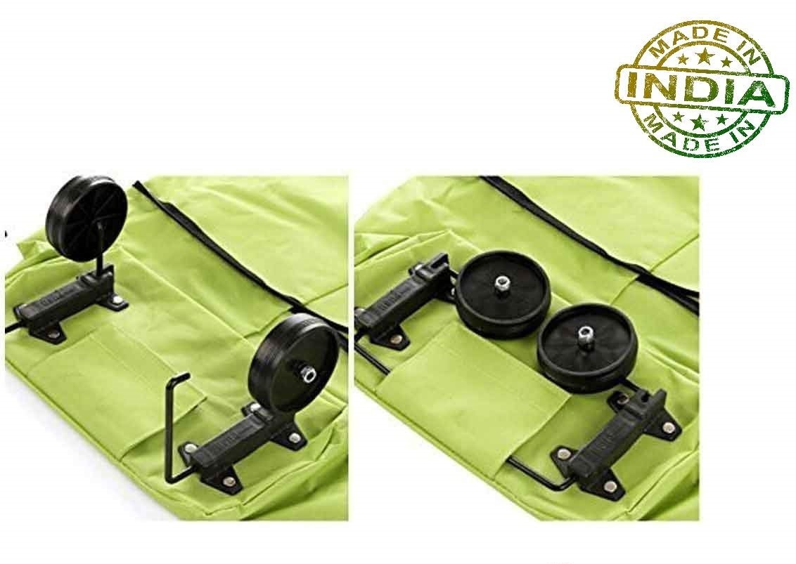 Foldable Shopping Trolley Bag with Wheels