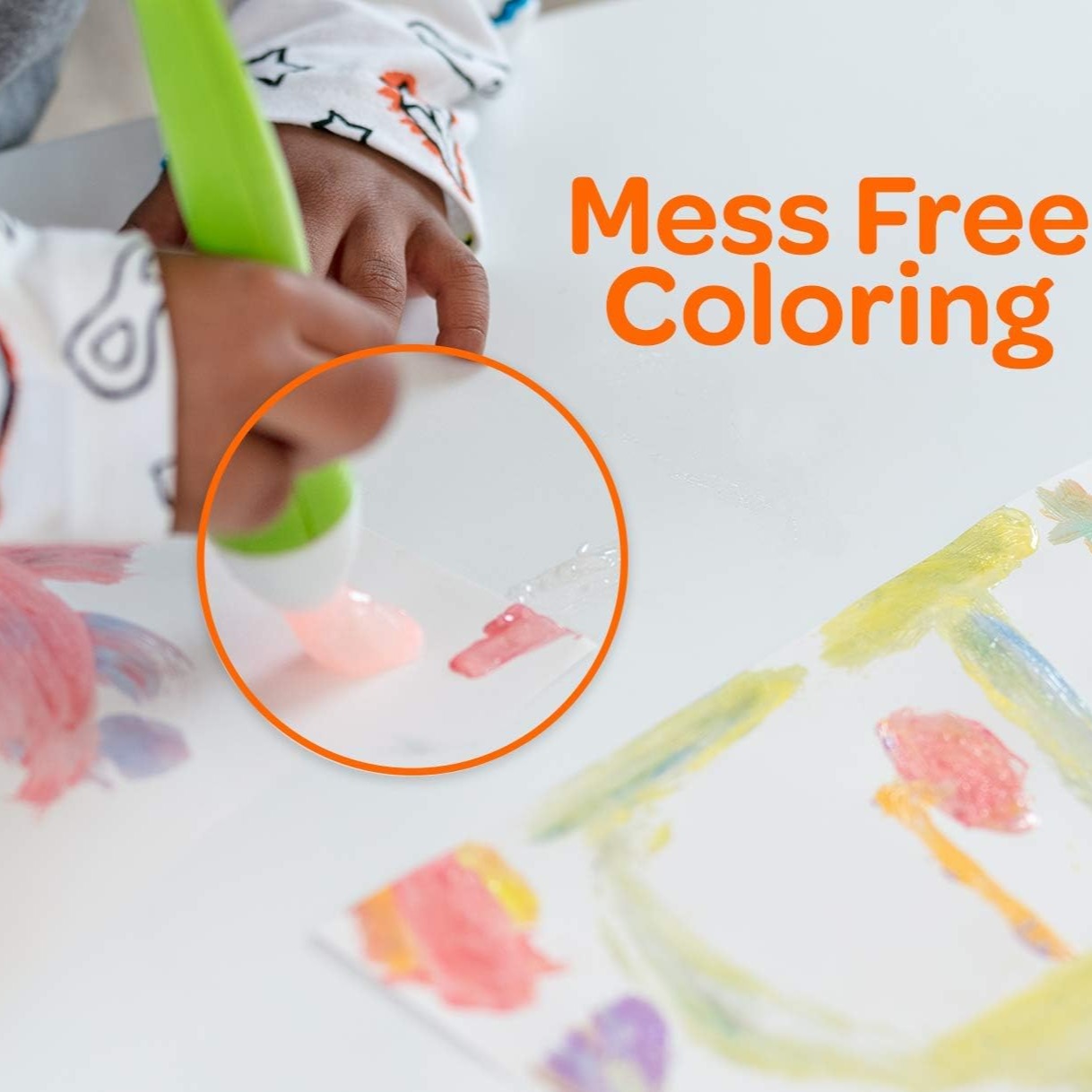 Color Wonder Magic Light Brush || Mess Free Painting