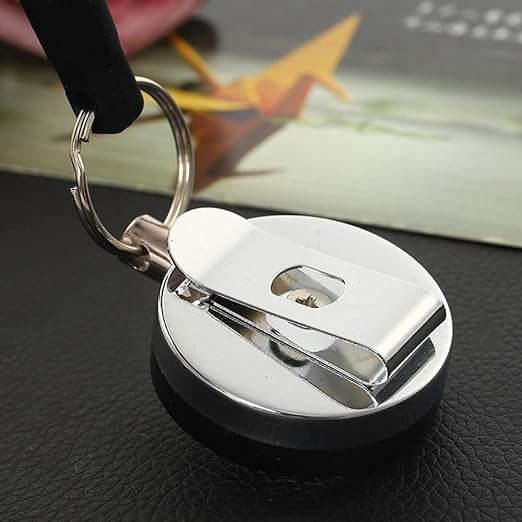 ����Multifunctional Steel Wire Key Ring || Keychain with Belt Clip����