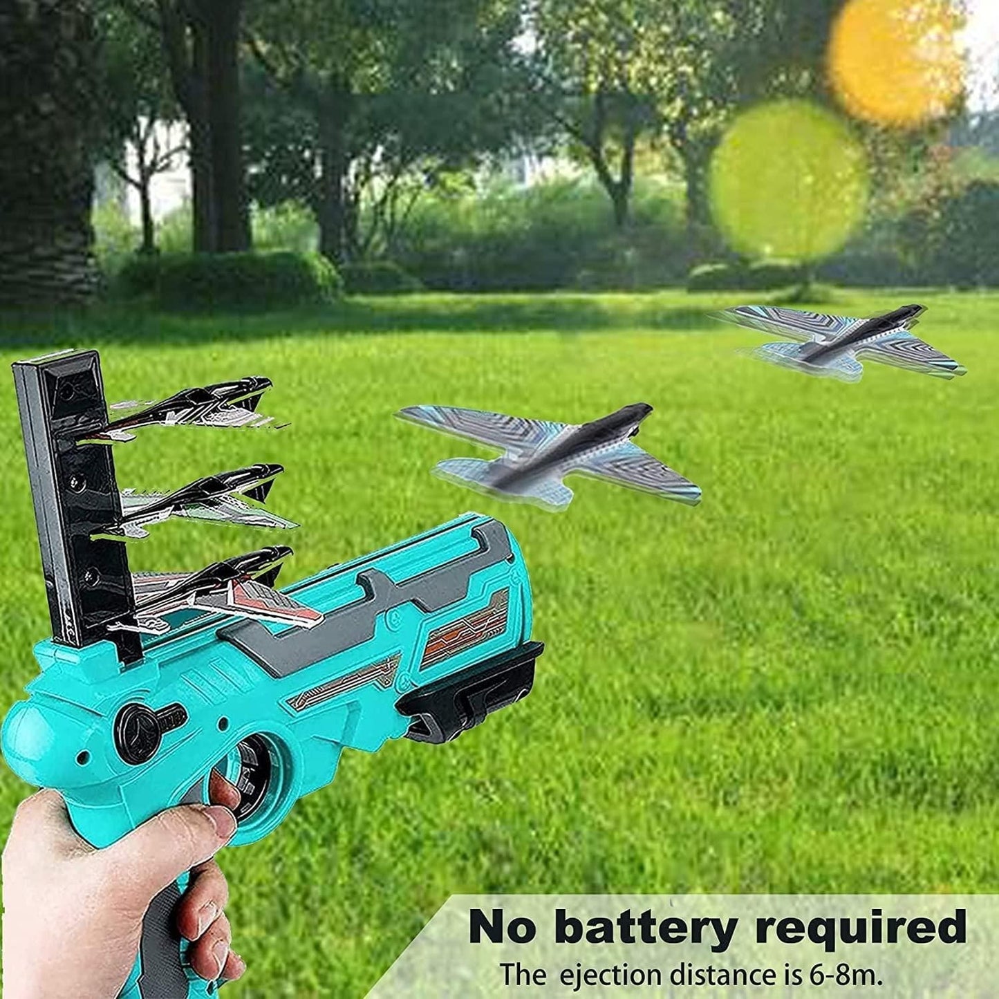 Airplane Launcher Gun Toy for Kids