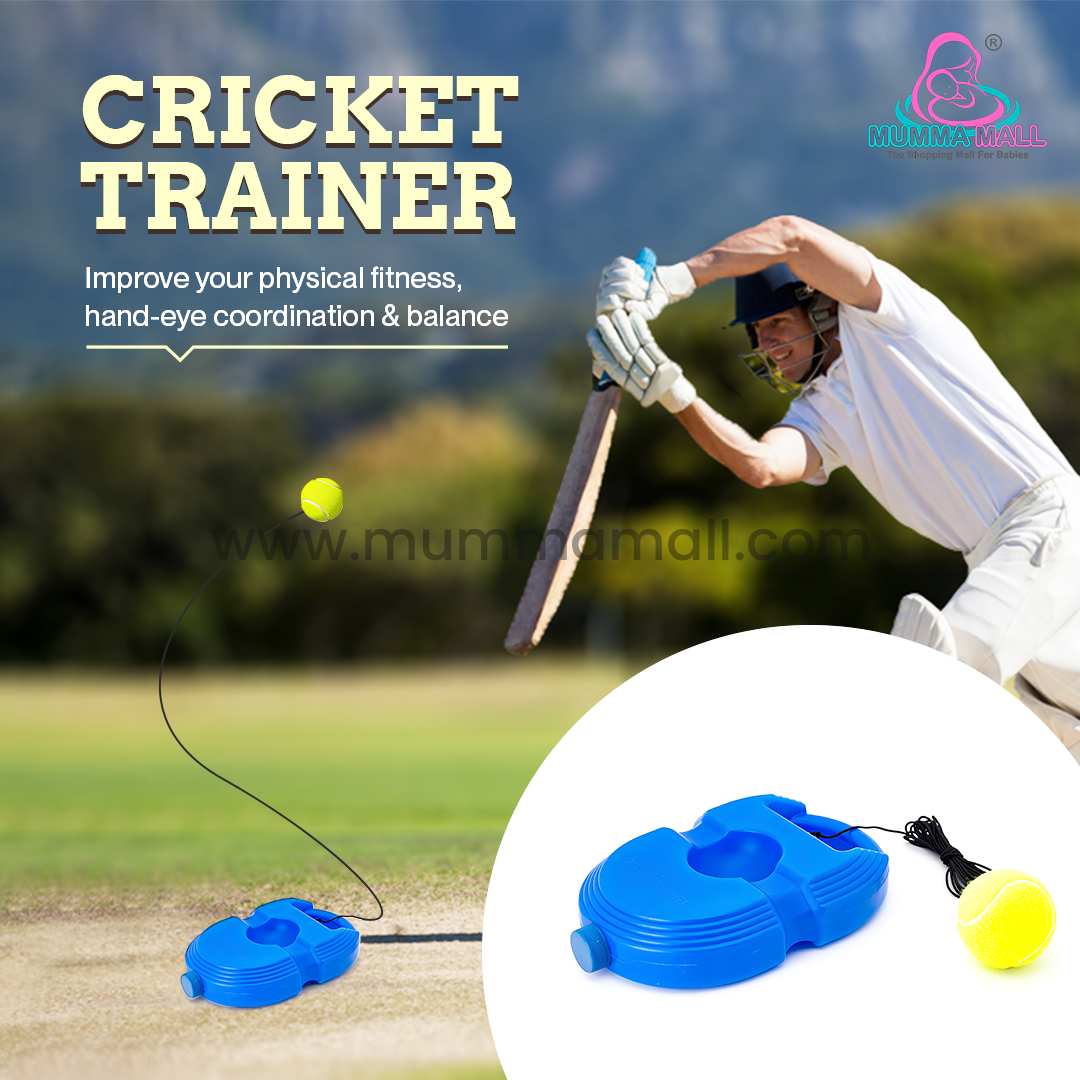 ����Cricket Trainer Rebound Ball || Self  Cricket Practice Training Tool for Adults & Kids