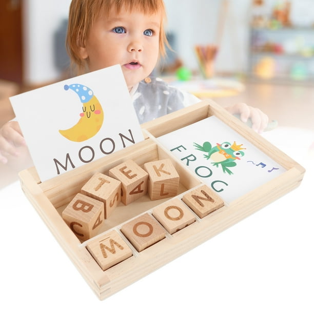 ���Wooden Spelling Game || Educational Puzzle Toy����