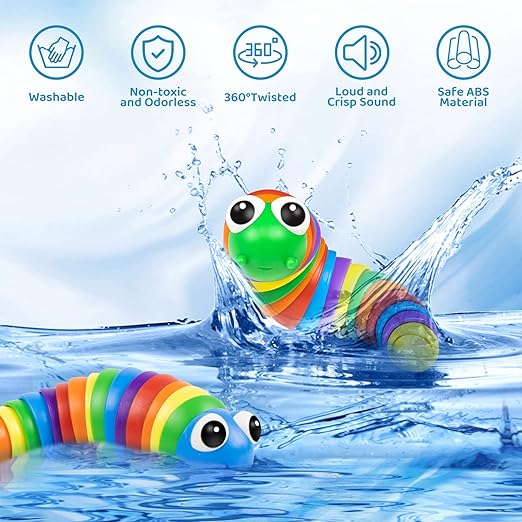 ����Flexible Finger Slug Toy || Perfect For Stress Relief����(1 Pcs)