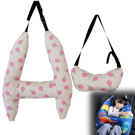 ����H Shape - Kids Car Sleeping Head Support pillow