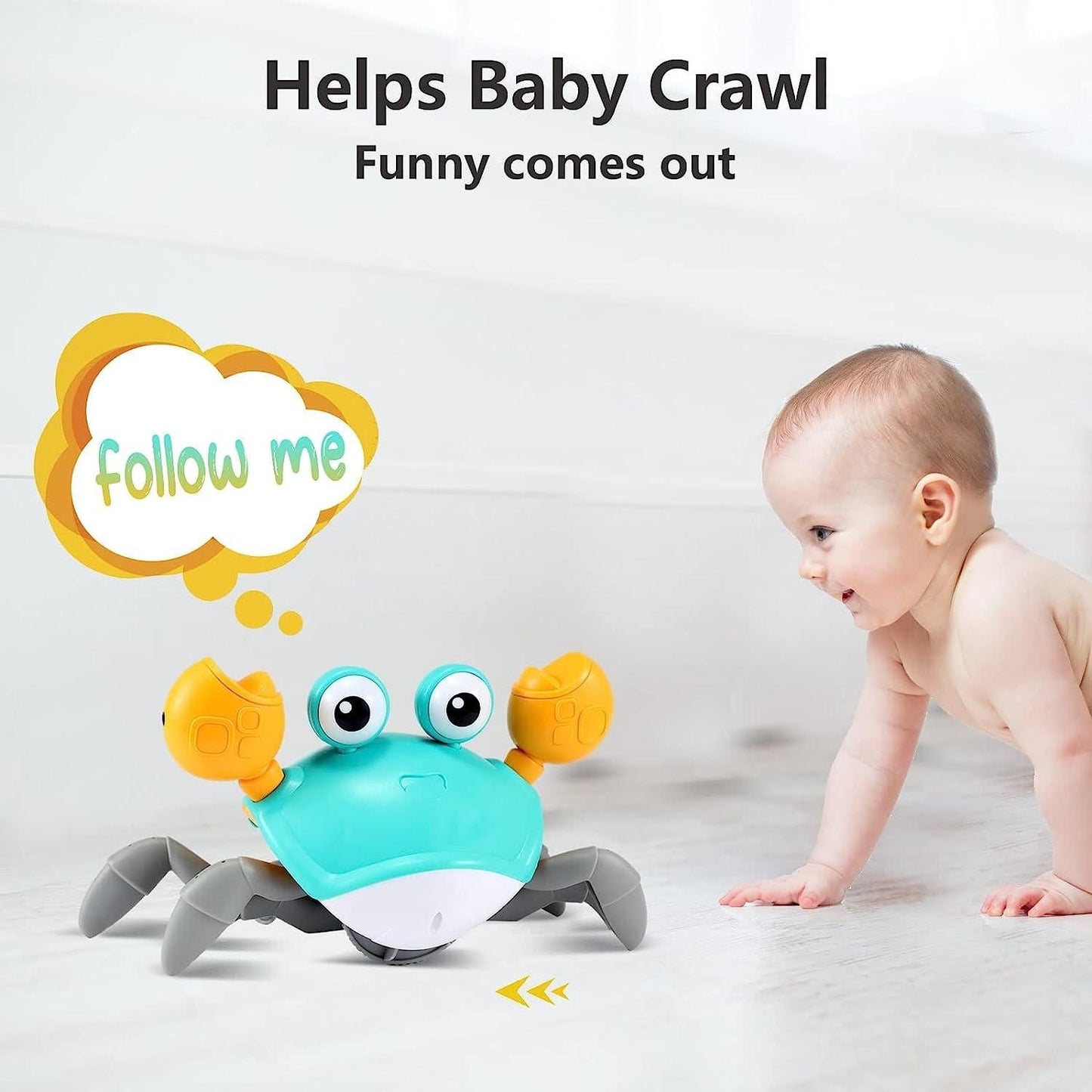 ���Baby Infant Crawling Crab Toy || Perfect For Kids����