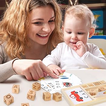 ���Wooden Spelling Game || Educational Puzzle Toy����