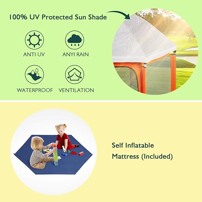 Baby Portable Tent-Indoor & Outdoor Playpen for Babies����