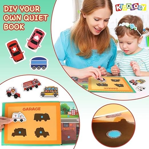 ����Quiet Interactive Book ||  Develop Learning Skills for children���� (Pack of 3)