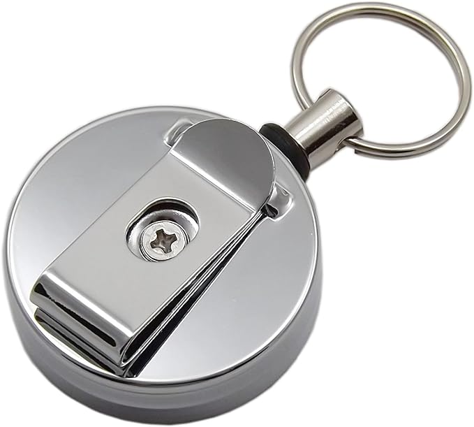 ����Multifunctional Steel Wire Key Ring || Keychain with Belt Clip����