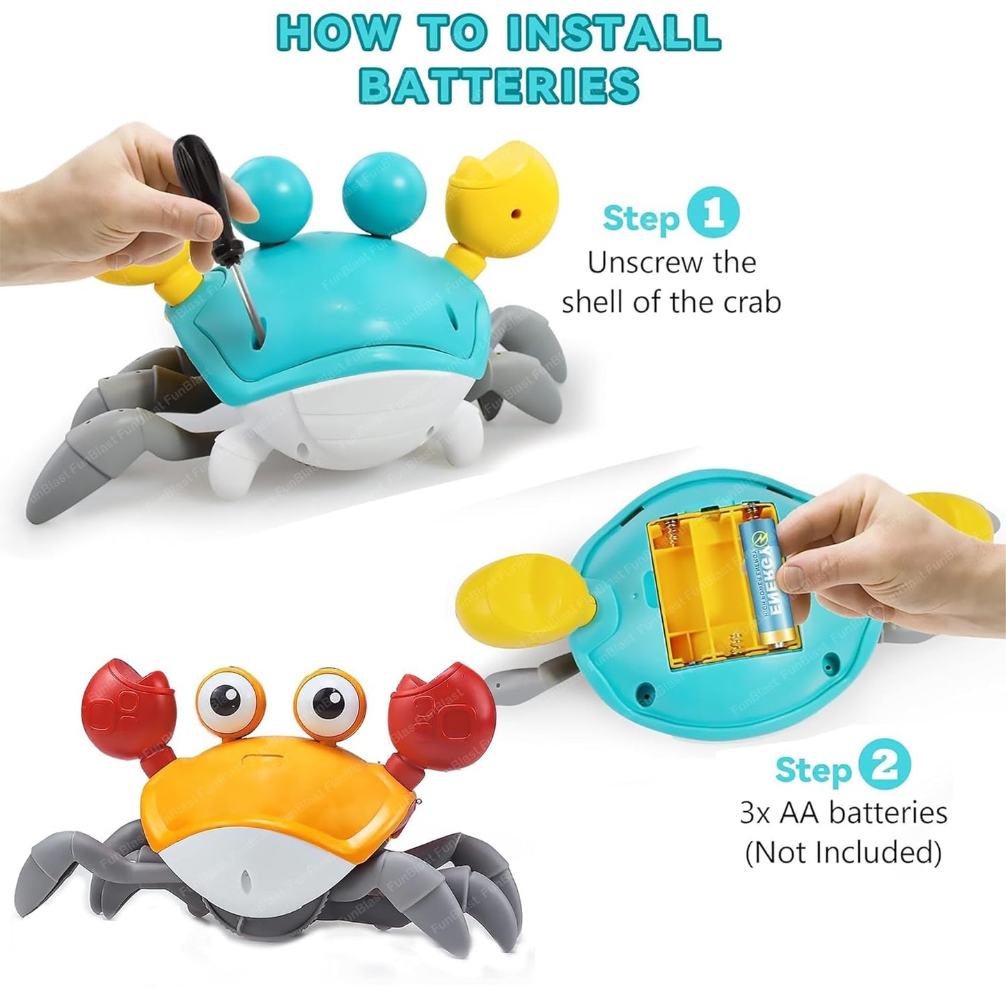 ���Baby Infant Crawling Crab Toy || Perfect For Kids����