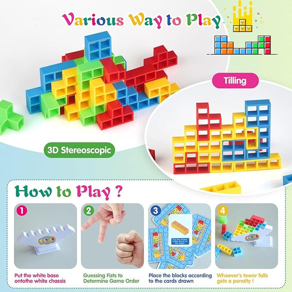 ����Balancing Tower Game for Kids & Adults ������������������������� Mind Game����