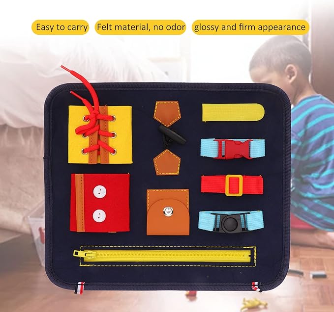 ����busy board for Children || Educational Activity Sensory Book