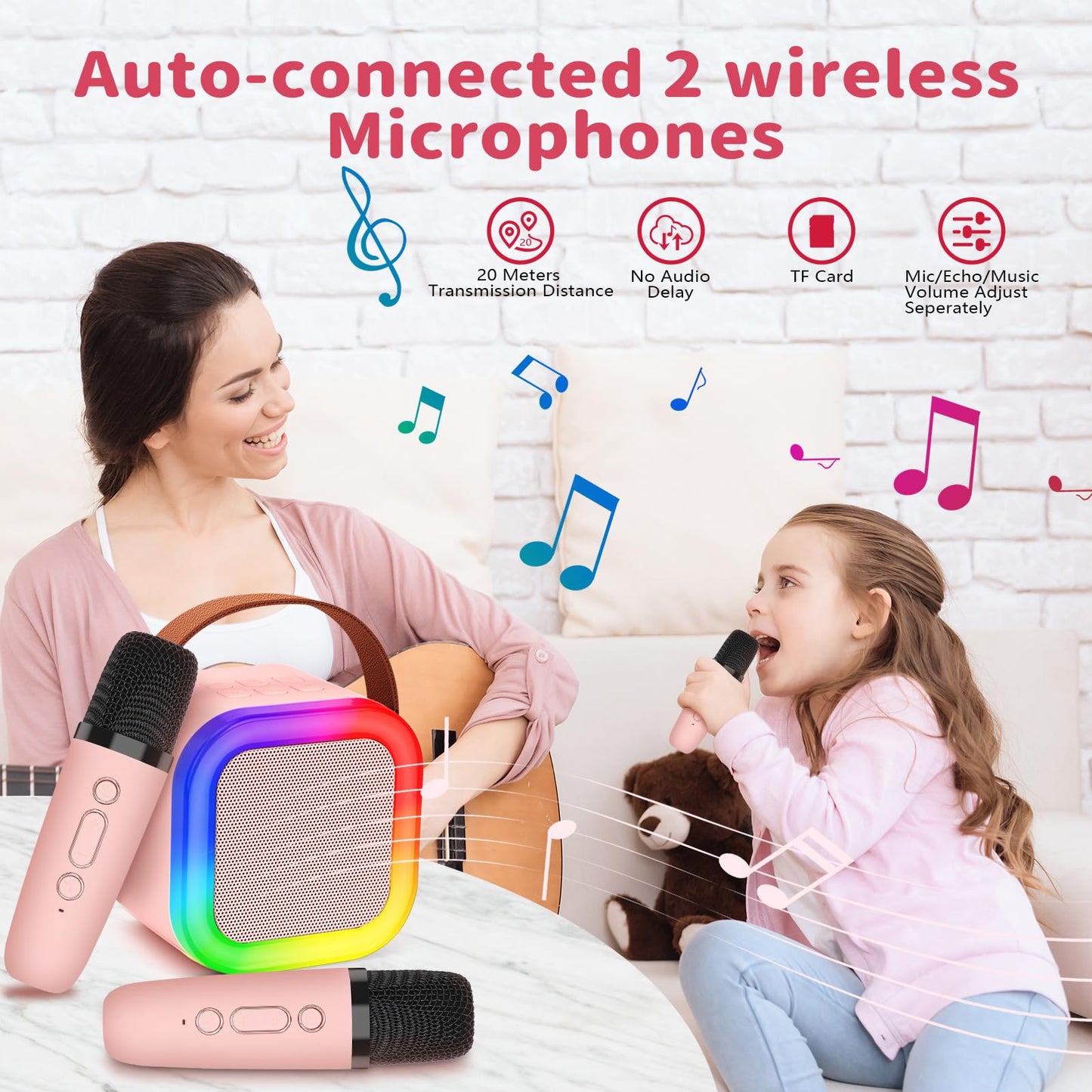 ����Wireless K12 Bluetooth Speaker with Wireless Microphone ����