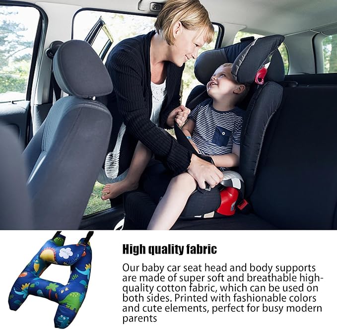 ����H Shape - Kids Car Sleeping Head Support pillow