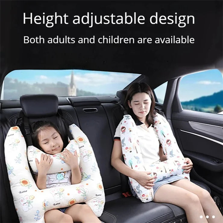 ����H Shape - Kids Car Sleeping Head Support pillow