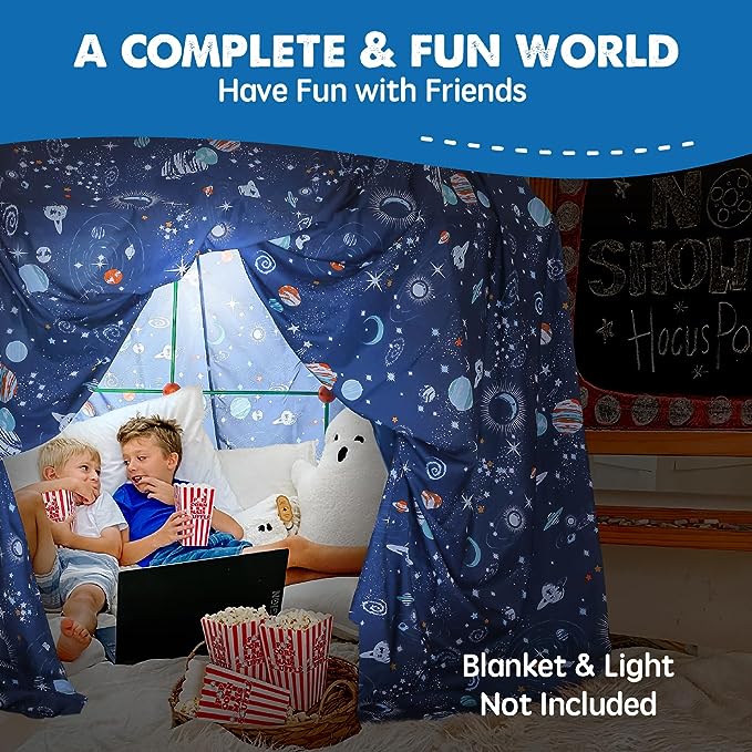 ����Kids Fort Building Kit - Ultimate Indoor/Outdoor Theme Game�������������