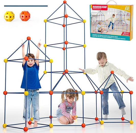 ����Kids Fort Building Kit - Ultimate Indoor/Outdoor Theme Game�������������